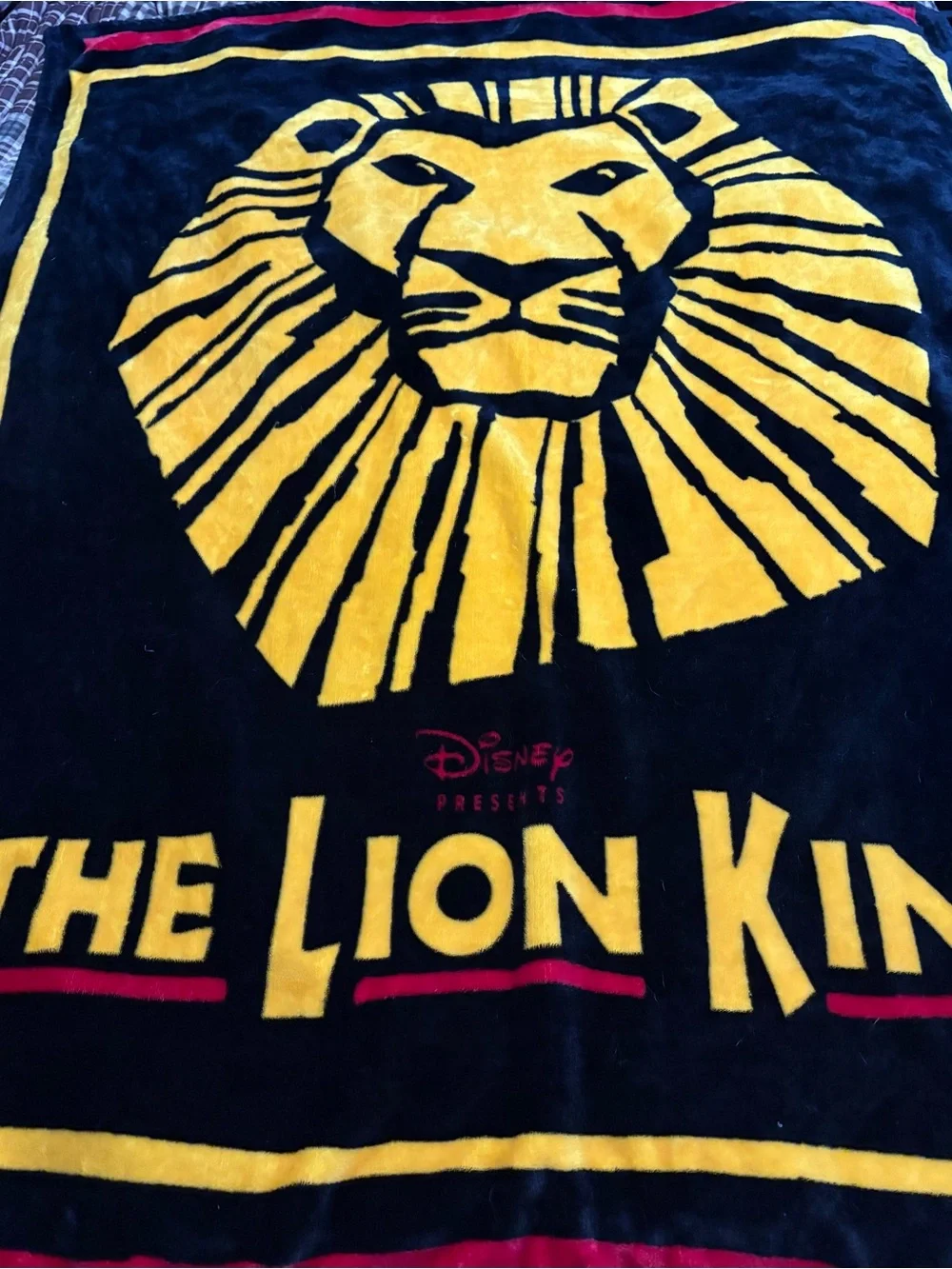Disney Lion King The Musical Throw